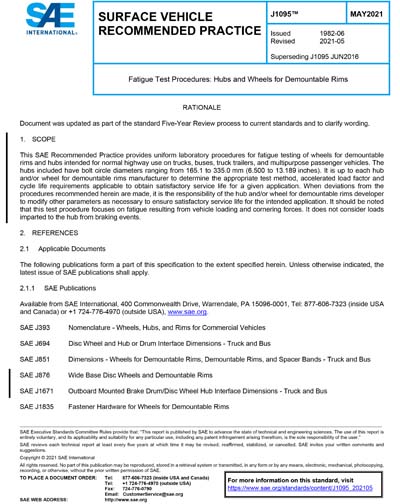 Standards PDF Cover Page