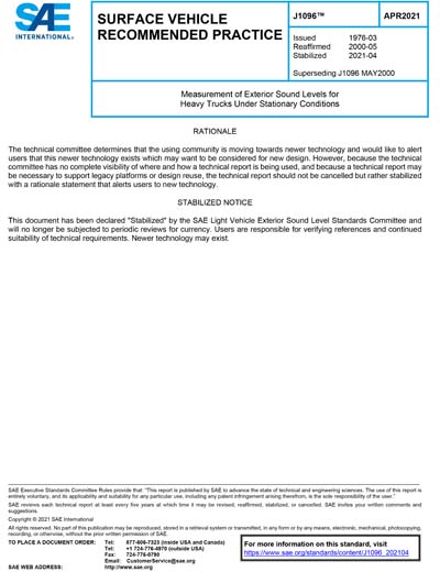 Standards PDF Cover Page