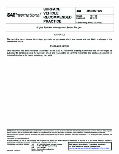 Standards PDF Cover Page
