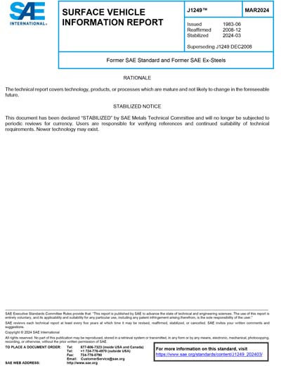 Standards PDF Cover Page