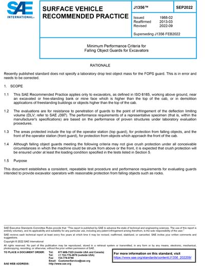 Standards PDF Cover Page
