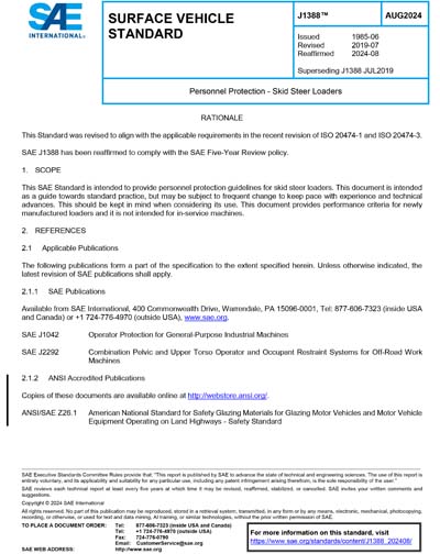 Standards PDF Cover Page