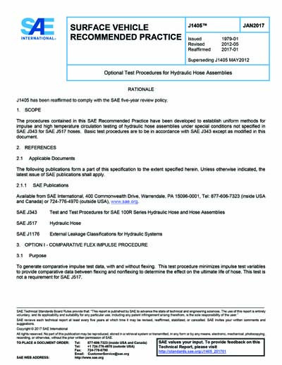 Standards PDF Cover Page