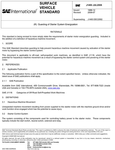 Standards PDF Cover Page