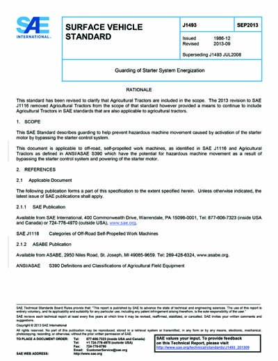 Standards PDF Cover Page