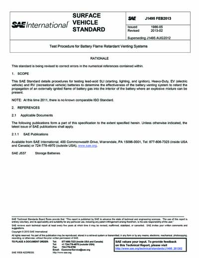 Standards PDF Cover Page