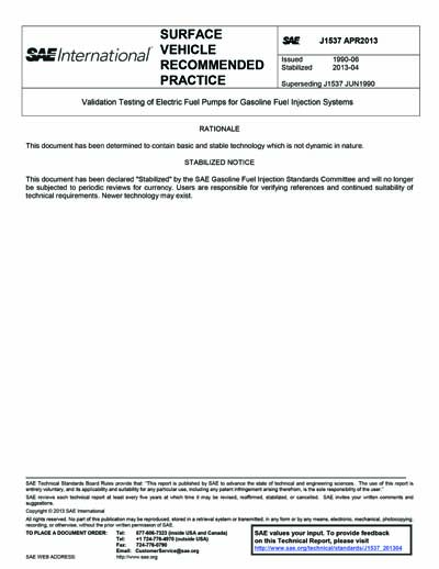 Standards PDF Cover Page