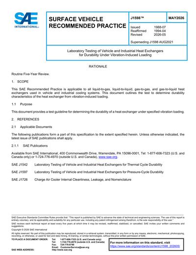 Standards PDF Cover Page