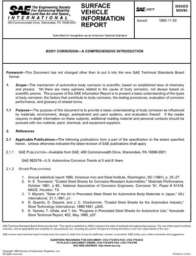 Standards PDF Cover Page