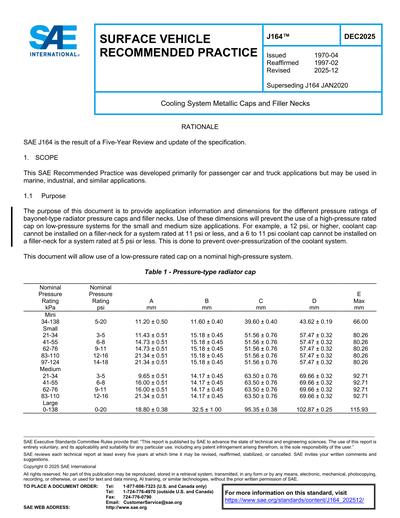 Standards PDF Cover Page