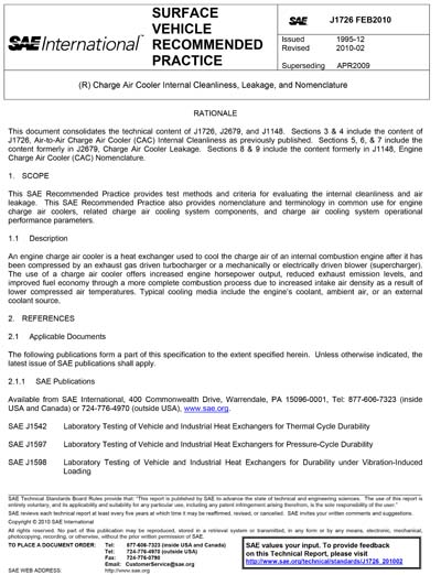 Standards PDF Cover Page