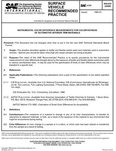 Standards PDF Cover Page