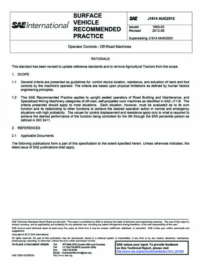 Standards PDF Cover Page