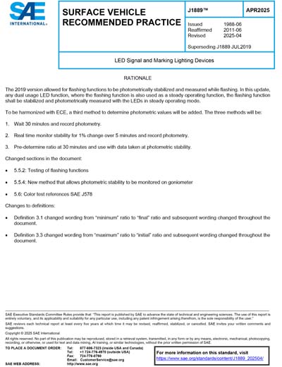 Standards PDF Cover Page