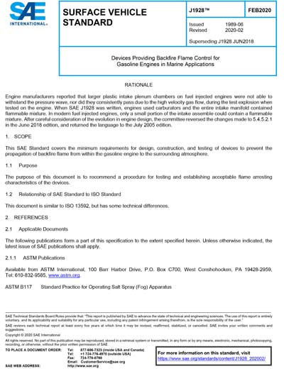 Standards PDF Cover Page