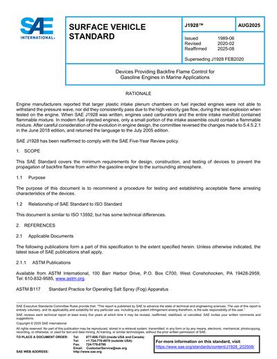 Standards PDF Cover Page