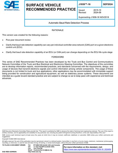 Standards PDF Cover Page