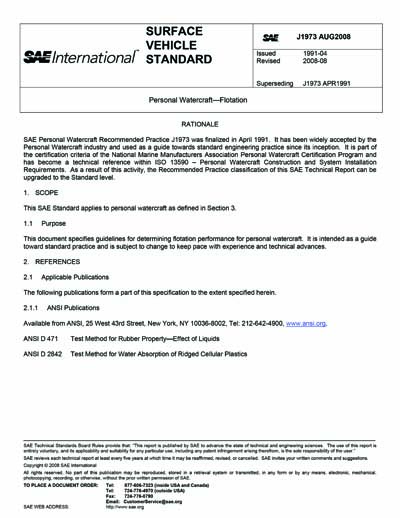 Standards PDF Cover Page