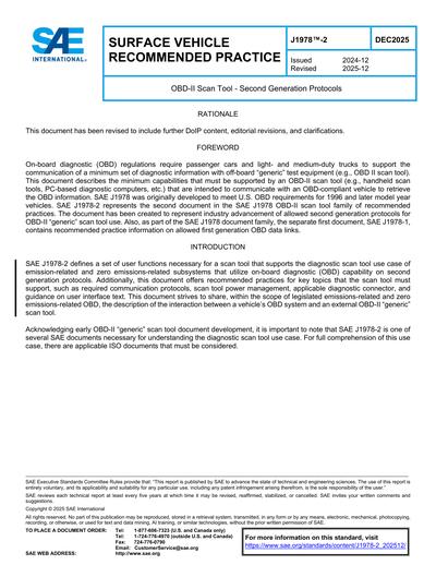 Standards PDF Cover Page