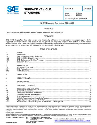Standards PDF Cover Page