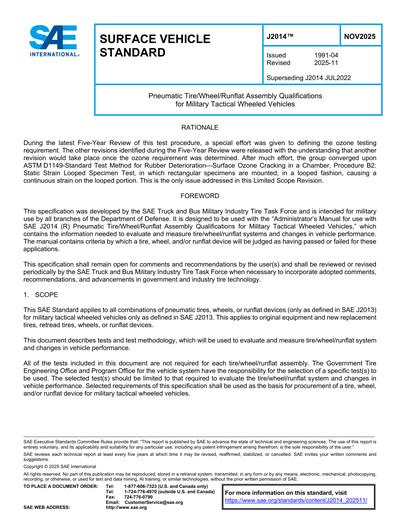Standards PDF Cover Page