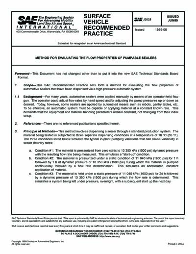 Standards PDF Cover Page