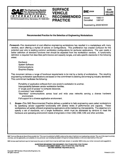 Standards PDF Cover Page