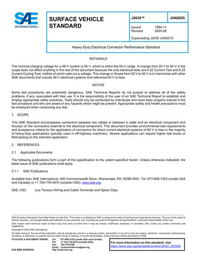 Standards PDF Cover Page