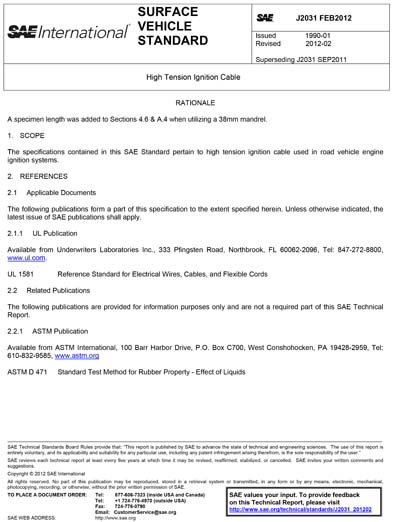 Standards PDF Cover Page