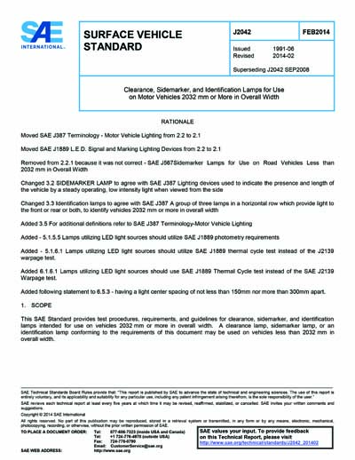 Standards PDF Cover Page