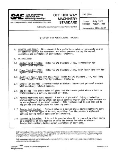 Standards PDF Cover Page