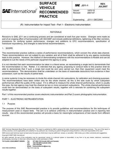 Standards PDF Cover Page