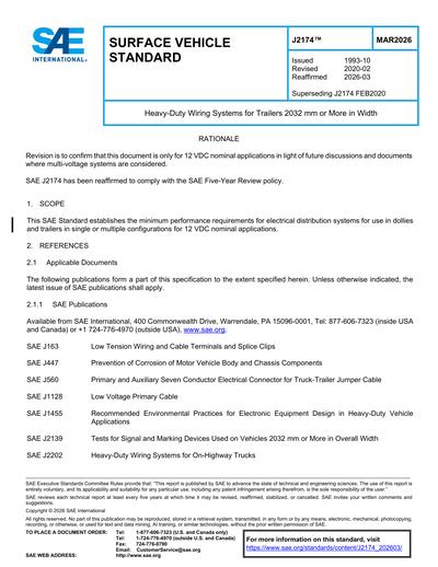Standards PDF Cover Page