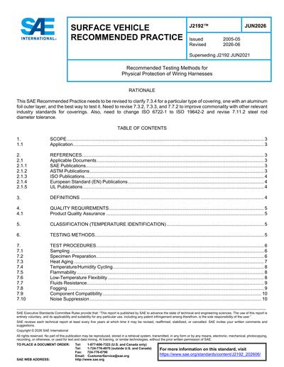 Standards PDF Cover Page