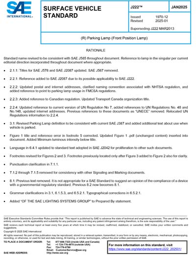 Standards PDF Cover Page