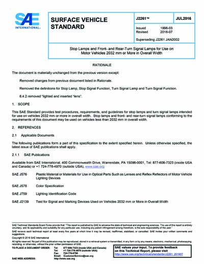 Standards PDF Cover Page