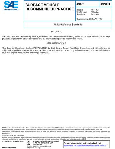 Standards PDF Cover Page