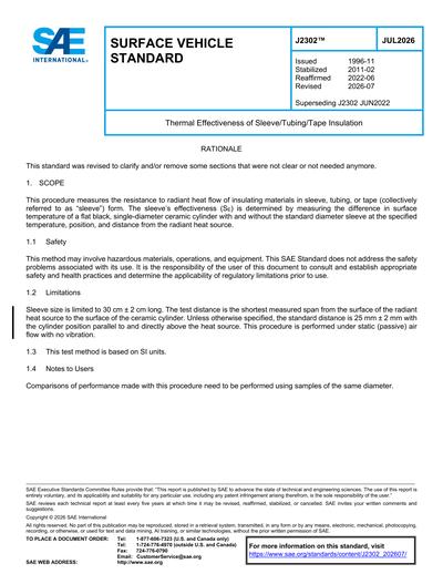 Standards PDF Cover Page