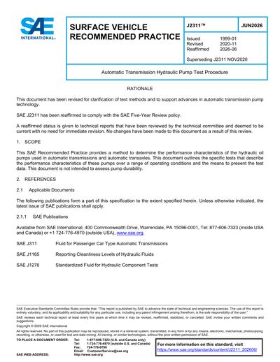 Standards PDF Cover Page