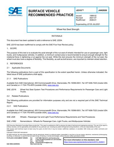 Standards PDF Cover Page