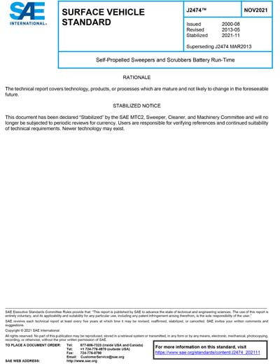 Standards PDF Cover Page