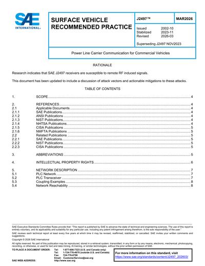 Standards PDF Cover Page