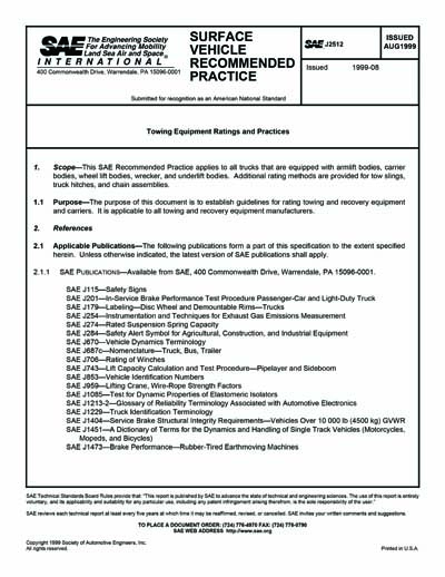 Standards PDF Cover Page