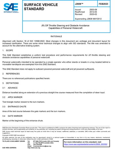 Standards PDF Cover Page
