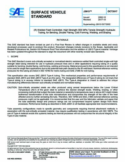Standards PDF Cover Page