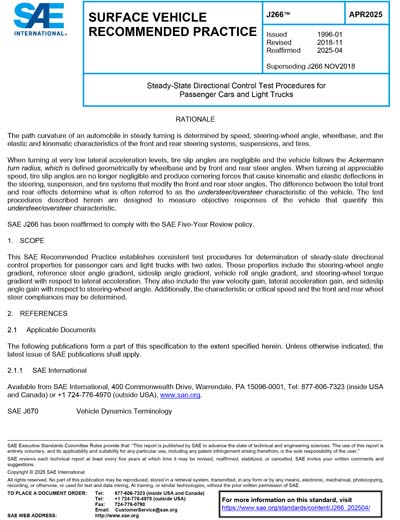 Standards PDF Cover Page
