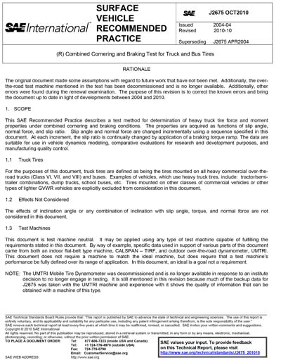 Standards PDF Cover Page