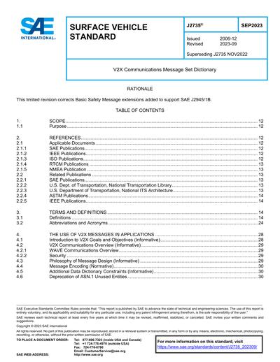 Standards PDF Cover Page