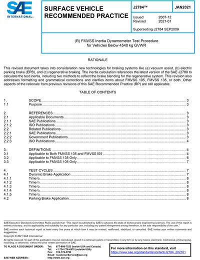 Standards PDF Cover Page
