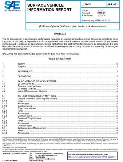 Standards PDF Cover Page